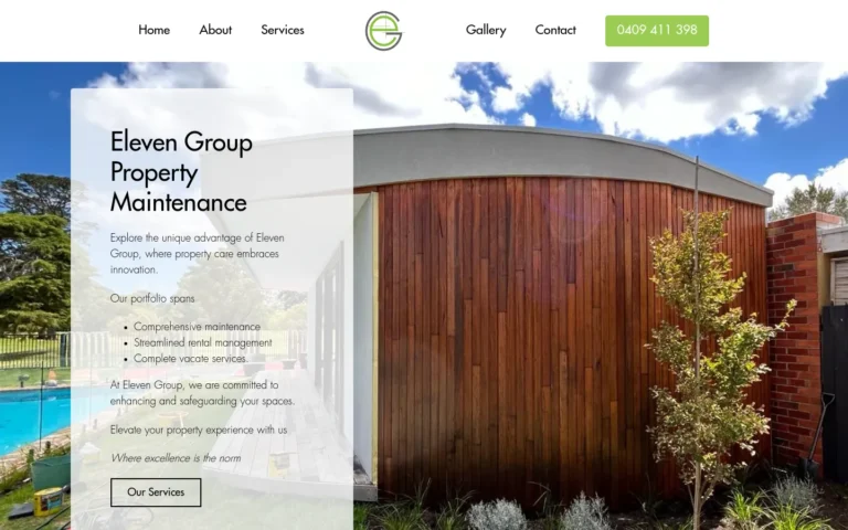Eleven Group Property Maintenance services overview.