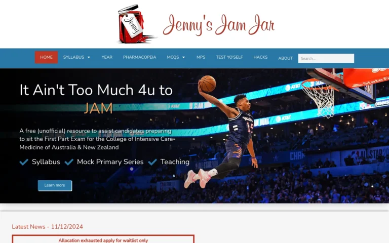 Basketball player dunking at professional game