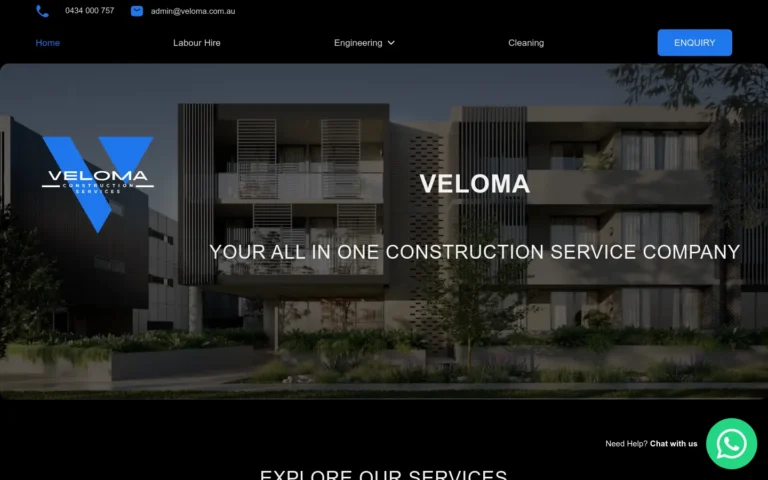 Veloma Construction Services building exterior
