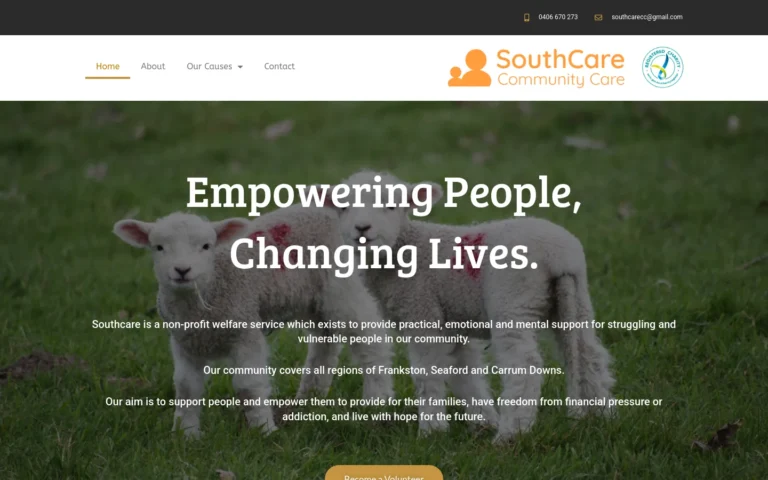 Empowering people, changing lives at Southcare Community Care.